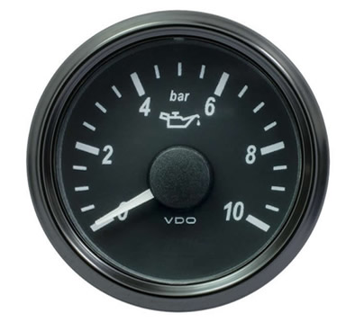 VDO SingleViu Engine Oil Pressure gauges 10Bar